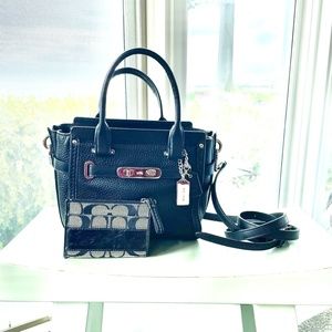 COACH CROSSBODY BAG and CREDIT CARD WALLET